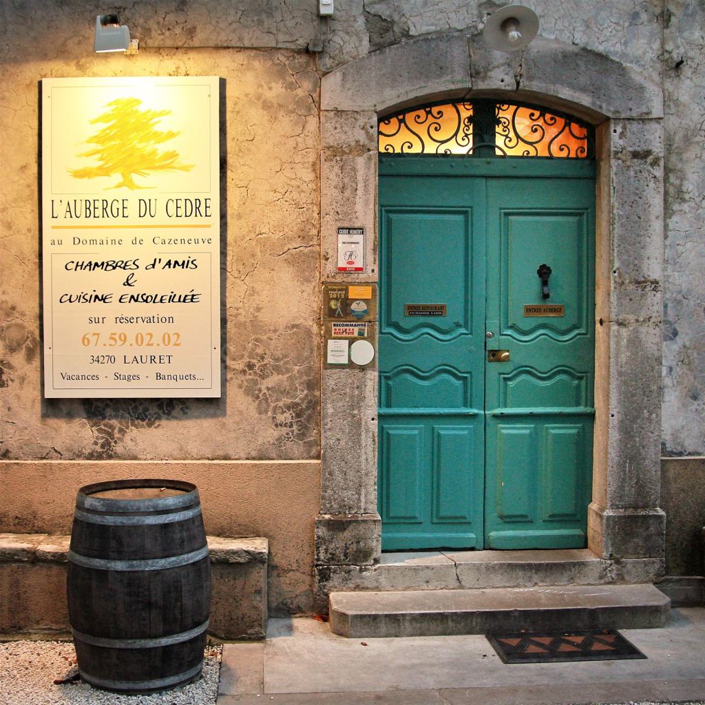 Eingang zur Auberge