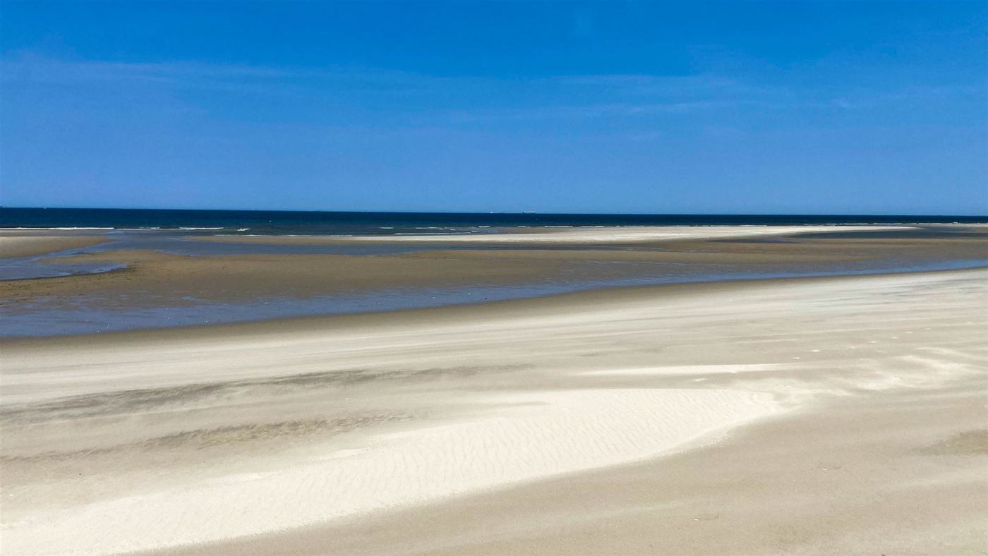 Frühlingsinsel: am Strand